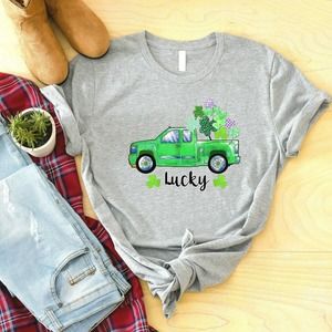 Lucky Shirt, St Patrick's Day Shirt, Happy St Patrick's Day Shirt, Gnome Shirt